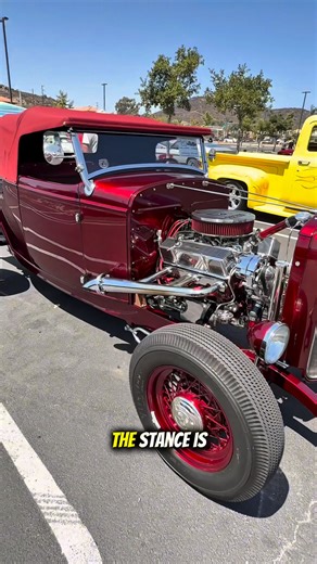 Old-school steel, exposed V8, chrome attitude—this Hot Rod wasn’t built to sit, it was built to roar. 🔥💨 Would you drive it or display it? 👇 #HotRod #HotRodLife #HotRodCulture | RJ fbreels car show