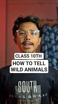 Class 10th How to Tell Animals Poem Explaination In Hindi| Quick Padhai Class 9-10th