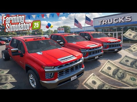 $300,000 WORTH OF TRUCKS AT OUR BANKRUPT DEALERSHIP! - FS25