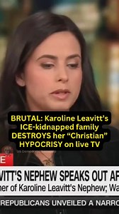 The mother of Karoline Leavitt’s nephew was targeted for deportation. She spoke out on air and asked the question MAGA won’t answer: When does this cruelty stop? I'll talk about it tonight on Ojeda Live. Every Night at 8:30pm EST | Richard Ojeda