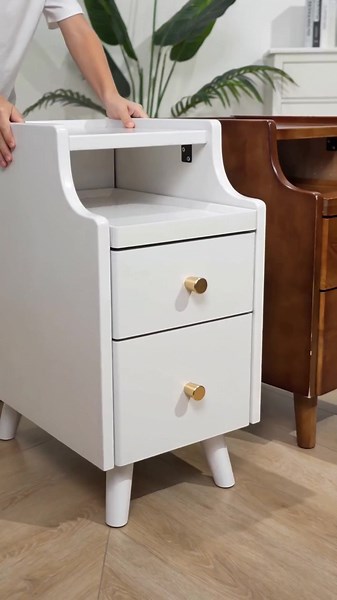 OMG! i loveeee every color of this vanity. what should I do now?#nightstand #sidetable #table #tiktokshop #bedroom