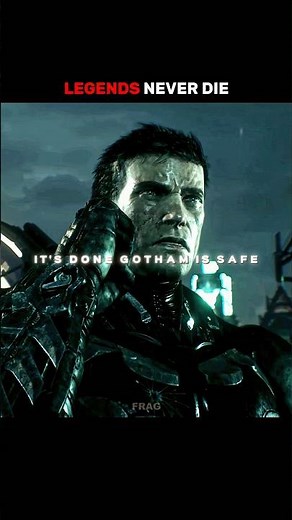 LEGENDS Never die! 🔥 Batman Arkham Knight Ending