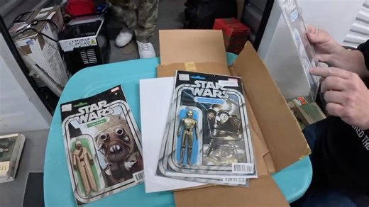 We Bought A Storage Unit At Auction and it was Full of Star Wars Collectibles | Wades Ventures