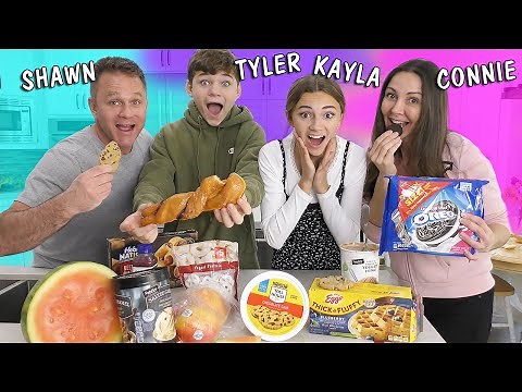 Only Buying Food that Starts with the Letters in My Name | We Are The Davises