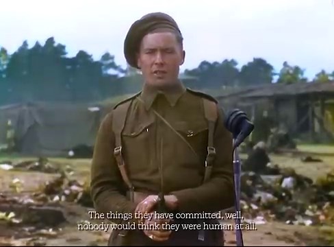 Bergen-Belsen Concentration Camp — Footage from Liberation // Colorized & Restored