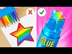ART CHALLENGE! 🎨 Awesome DIY Guide for Creative Baddies by 123 GO!