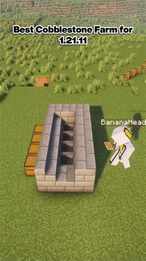 Never Mine Cobblestone Again! (Easy 1.21.11 Farm)