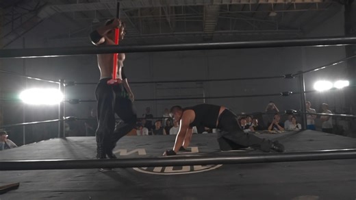 DCW疯狂摔角《序章》第五场 陈文彬vs黑手 亚当唐