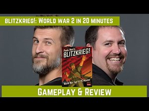 Blitzkrieg!: World War Two in 20 Minutes: Gameplay & Review