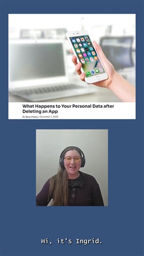 FYI, many apps keep your data long after you've removed the app from your phone -》check out this example of finding the data deletion form even with the app not on my phone. let me know what other apps you'd like information for deleting data! #tips #privacy #haveibeenpwned #safetyessentials #findout