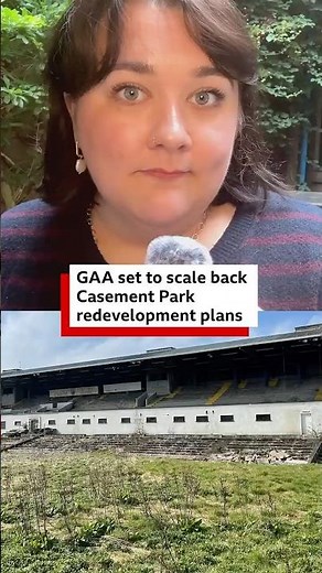 GAA set to scale back Casement Park redevelopment plans #shorts