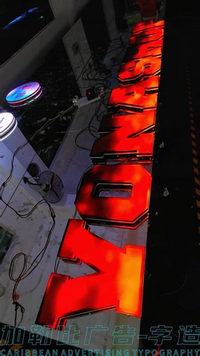 Super led sign makes your shop great again! !#sign #signage#design#signagedesign #ledlight