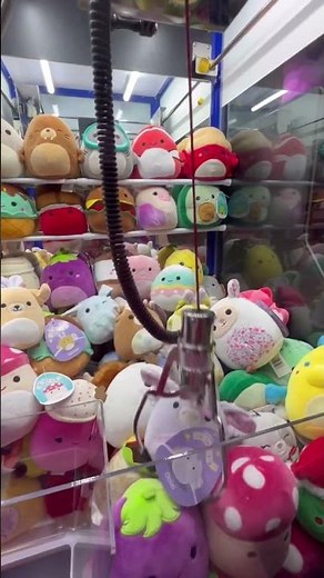 Easter Squishmallow Claw Machine Wins 😧 #shorts #clawmachine #arcade #squishmallows