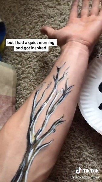 Corpse Husband Hand Reveal Art | Painting with Only Hands