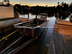 [Hot Item] 10m Aluminum Landing Craft Working Barge Boat for Marine Construction