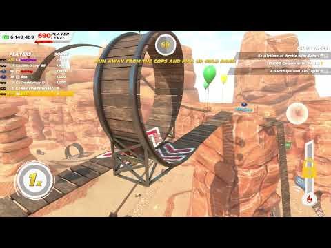 cd3 canyons - getting in the highest looping ramp from the back