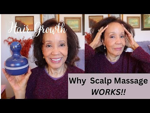 Scalp Massage for HAIR GROWTH: 7 Week RESULTS | Why YOU NEED to Massage your Scalp!