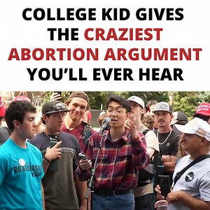 85K views · 2.5K reactions | College Kid Gives the CRAZIEST Abortion...