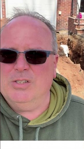 Replacing an Old Clay Pipe and Sewer Line