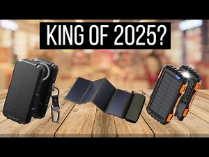 Top 5 Best Solar Charger 2025 | Stay Powered Anywhere, Anytime