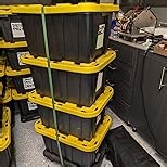 FoundGo PET Banding Strapping Kit for Heavy Duty Tough Pallet Packaging Strapping Tool with >1500lbs 5/8" x 1000' PET Strapping Roll & its own Pull-Out Box 100 Corner Protectors 300 Seals