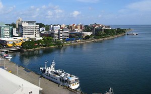 Port of Suva in Suva, Fiji