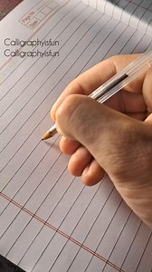 3M views · 50K reactions | 1 exercise 8 letters #calligraphy #calligraphyisfun #viral #handwriting #lettering | Calligraphy IsFun | Facebook