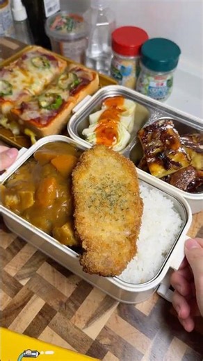 Packing lunch for his 12-hour shift at 5 am
