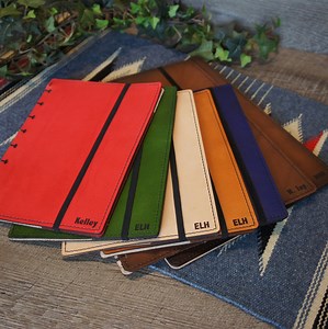 Leather Personalized Discbound Planner Cover - Etsy