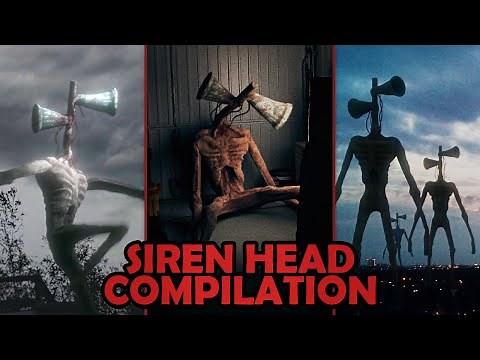 Siren Head... face to face | Siren Head Compilation