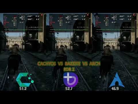 Cachyos vs Bazzite vs Arch Linux - Full Comparison Test