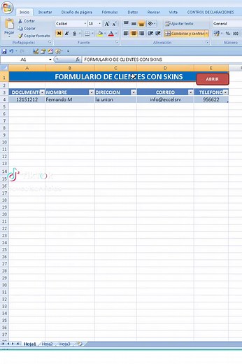 skin en formulario de Vba Excel #excel #skin #macros #vba2023 #tutorial #excelavanzado