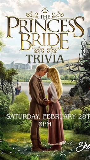 Shelli’s Coffee + Social | MURFREESBORO COFFEE SHOP | Get ready for Princess Bride Trivia at Shellis! 👑 🗓️ Mark your calendars for February 28th and RSVP on our website NOW! Spots fill up... | Instagram