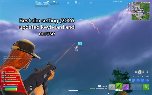 Best Aim Settings for Fortnite in 2026