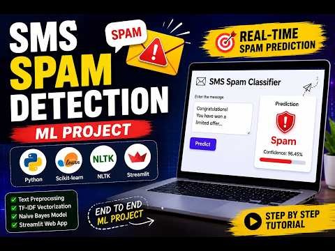 Spam Message Detection using Python | Complete ML Project