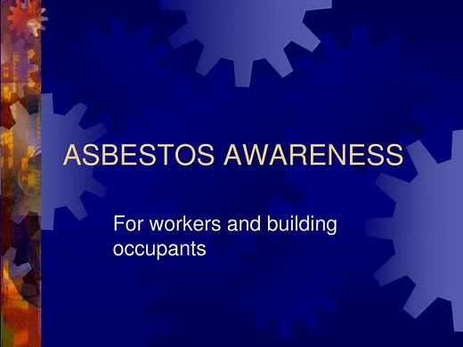 ASBESTOS AWARENESS - SlideServe