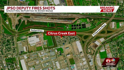 Jefferson Parish Sheriff's Office investigating shooting in River Ridge