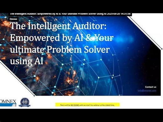 The Intelligent Auditor: Empowered by AI Your ultimate Problem Solver using AI | Omnex Asia-Pacific