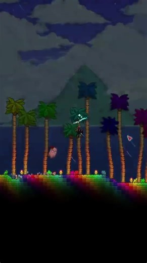 Survived a lightning bolt to get squashed by a boulder XD | #forgotten_necro_king on #Twitch #terraria