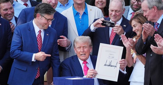 Trump signs big tax cut and spending bill into law in July Fourth ceremony