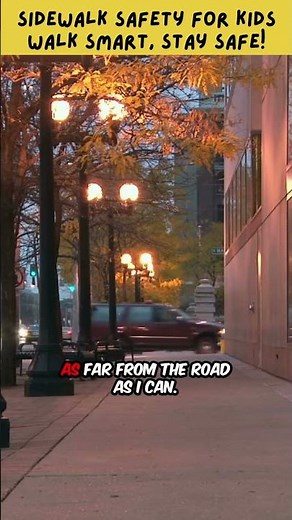 Sidewalk Safety for Kids | Walk Smart, Stay Safe!