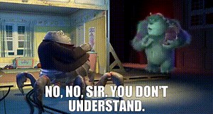 No, no, sir. You don't understand.