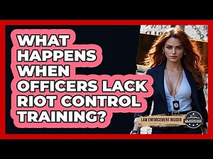 What Happens When Officers Lack Riot Control Training? - Law Enforcement Insider