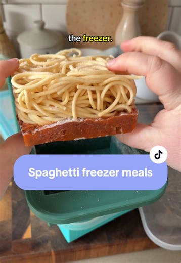 Easy Spaghetti Freezer Meals for Meal Prep