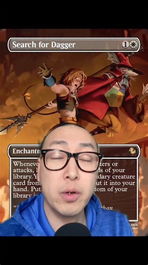 Decked Out on Instagram: "Ok but who is Dagger #mtgcommander #mtgcommunity #finalfantasy"