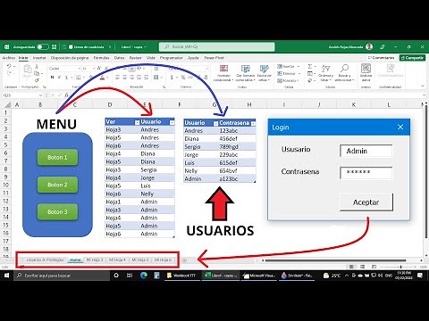 Cómo Crear un Formulario de Login en Excel con Usuarios y Privilegios ¡Full Clase!
