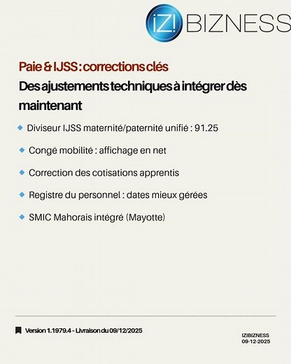 Mises à jour Silaé Semaine 49 #silae #paie #dsn