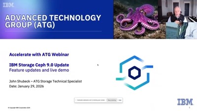 Accelerate with ATG - IBM Storage Ceph 9.0 Update
