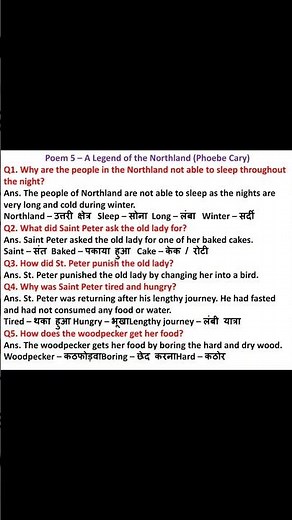 Poem 5 A Legend of the Northland by Phoebe Cary