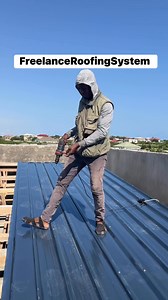 3.7K views · 3 comments | How to install IDT roofing sheets using a drilling machine. | Freelance Roofing Systems | Facebook